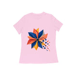 Pixel Petal — Women's Regular T-shirt - Light Pink