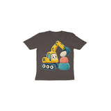 Pebble Builder — Toddler T-shirt - Charcoal Grey