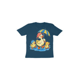 Puddle Duck Parade — Toddler T-shirt - Navy Blue