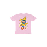 Banana Rocket — Toddler T-shirt - Light Pink