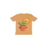 Sun Sprout Friends — Toddler T-shirt - Mustard Yellow