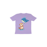 Whale Balloon Day — Toddler T-shirt - Iris Lavender