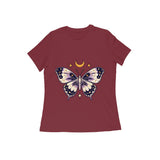 Lunar Wings — Women's Regular T-shirt - Maroon
