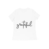 Grateful — Women's Regular T-shirt - White