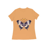 Lunar Wings — Women's Regular T-shirt - Mustard Yellow