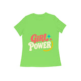 Girl Power — Women's Regular T-shirt - Liril Green