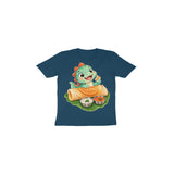 Dosa Dino — Toddler T-shirt - Navy Blue