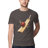 Seam and Willow — Regular Unisex T-shirt in Charcoal — model