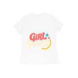 Girl Power — Women's Regular T-shirt - White