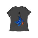 Silhouette in Motion — Women's Regular T-shirt - Black