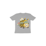 Bumble Bus — Toddler T-shirt - Melange Grey
