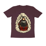 Train Wreath — Regular Unisex T-shirt - Burgundy