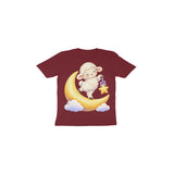 Moonbeam Lamb — Toddler T-shirt - Maroon