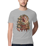 Veranda Melody — Regular Unisex T-shirt in Ash Grey — model