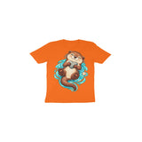 Otter Pebble Hug — Toddler T-shirt - Orange