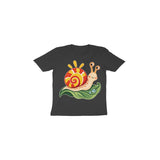 Sunshine Snail — Toddler T-shirt - Black