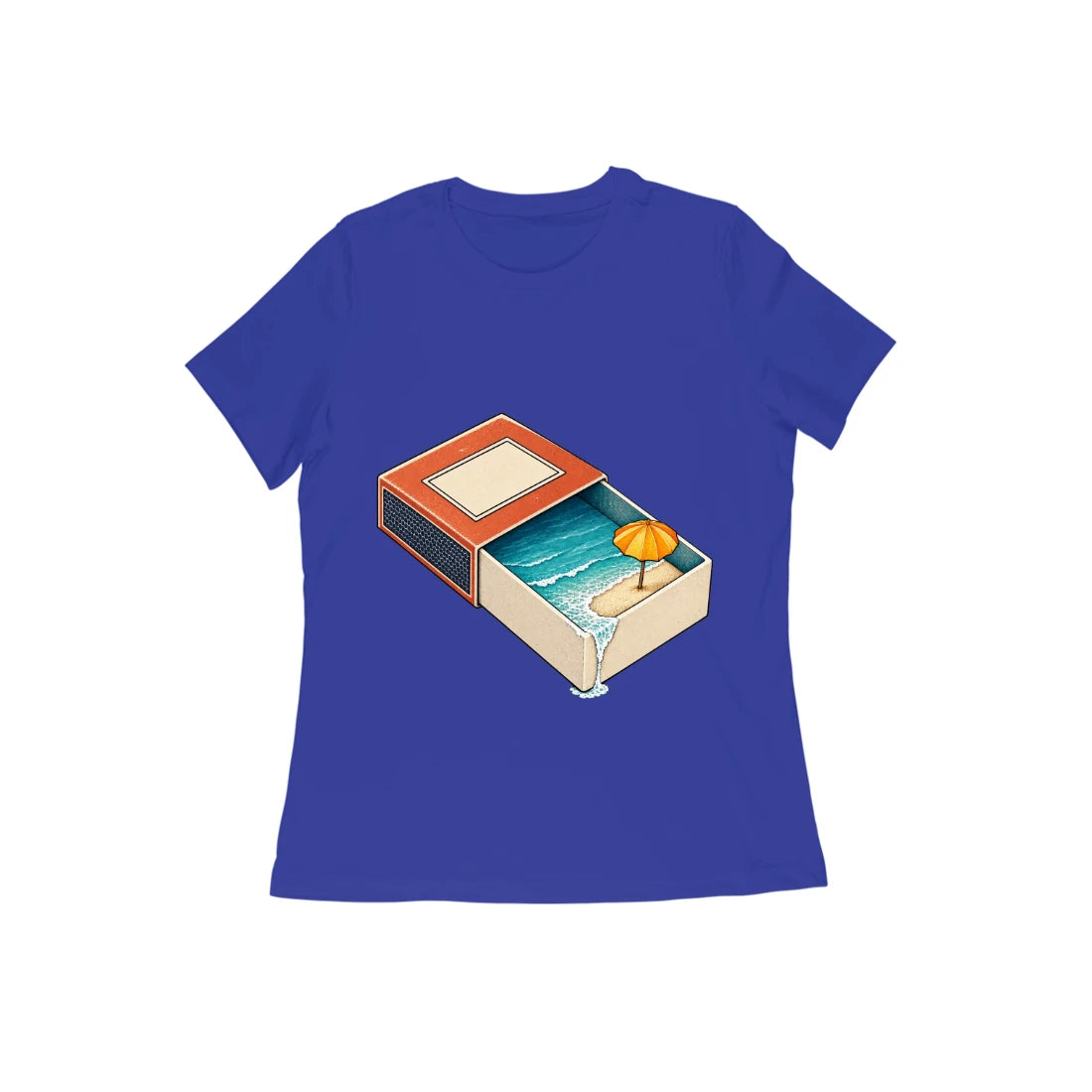 Pocket Marina — Women's Regular T-shirt - Royal Blue