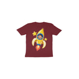 Banana Rocket — Toddler T-shirt - Maroon