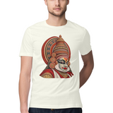 Festival Portrait — Regular Unisex T-shirt in Ivory — model
