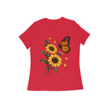 Sunlit Wings — Women's Regular T-shirt - Red