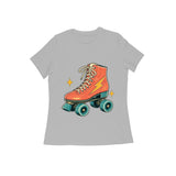 Roller Daydream — Women's Regular T-shirt - Melange Grey