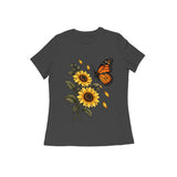 Sunlit Wings — Women's Regular T-shirt - Black