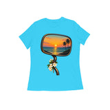 Last Light Mirror — Women's Regular T-shirt - Sky Blue