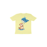 Whale Balloon Day — Toddler T-shirt - Butter Yellow