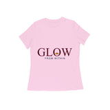 Glow — From Within — Women's Regular T-shirt - Light Pink