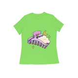 Cloud Clip — Women's Regular T-shirt - Liril Green