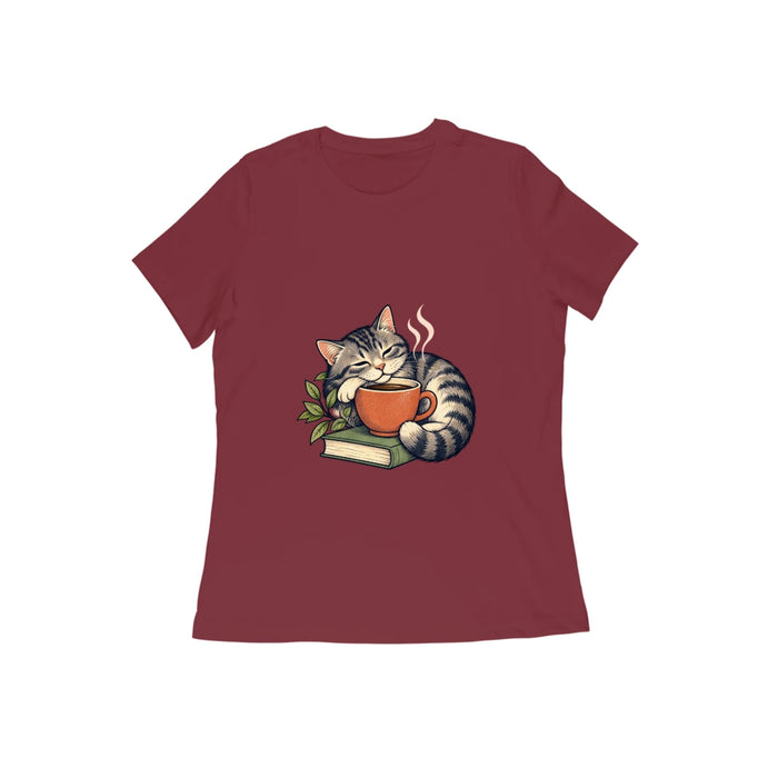 Cafe Cat — Women's Regular T-shirt