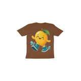 Mango March — Toddler T-shirt - Coffee Brown