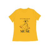 Everyday Muse — Women's Regular T-shirt - Golden Yellow