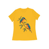 Birdsong — Women's Regular T-shirt - Golden Yellow