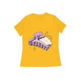 Cloud Clip — Women's Regular T-shirt - Golden Yellow