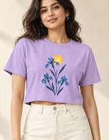 Wild Blue — Women's Crop Top