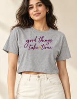 Good Things — Women's Crop Top