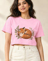 Foxglove Nap — Women's Crop Top