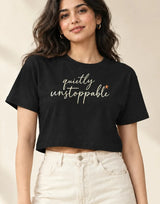 Quietly Unstoppable — Women's Crop Top
