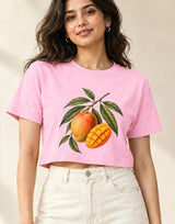 Mango Season — Women's Crop Top