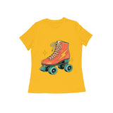 Roller Daydream — Women's Regular T-shirt - Golden Yellow