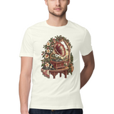 Veranda Melody — Regular Unisex T-shirt in Ivory — model