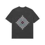Kolam — Premium Oversized T-shirt in Black — model