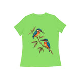 Birdsong — Women's Regular T-shirt - Liril Green