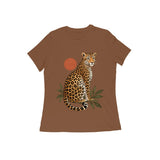 Wild Grace — Women's Regular T-shirt - Coffee Brown