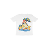 Puddle Duck Parade — Toddler T-shirt - White