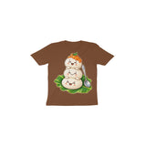 Idli Cloud Stack — Toddler T-shirt - Coffee Brown
