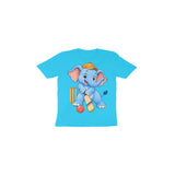 Cricket Elephant — Toddler T-shirt - Sky Blue
