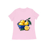 Citrus Still Life — Women's Regular T-shirt - Light Pink