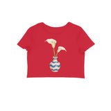 Ceramic Soul — Women's Crop Top - Red